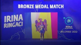 Bronz pentru Moldova la Campionatul Mondial de la Belgrad. Sportiva, Irina Rîngaci a mai adăugat o medalie în palmares